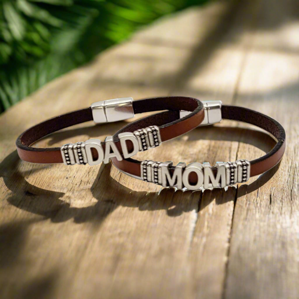 MOM & DAD Double Silver Accents - Dua*