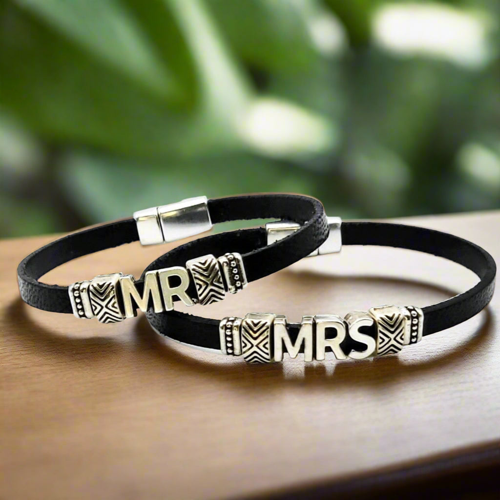 MR & MRS Small and Large Silver Spacers - Dua*