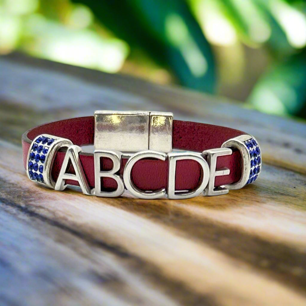 Personalize 5 Characters with Rhinestones  - Eban