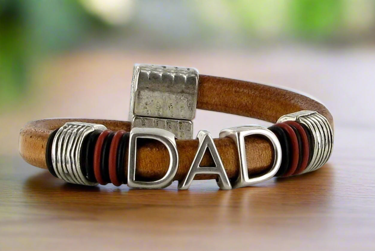Stacked Dad - Customize Your Bracelet - Sankofa*