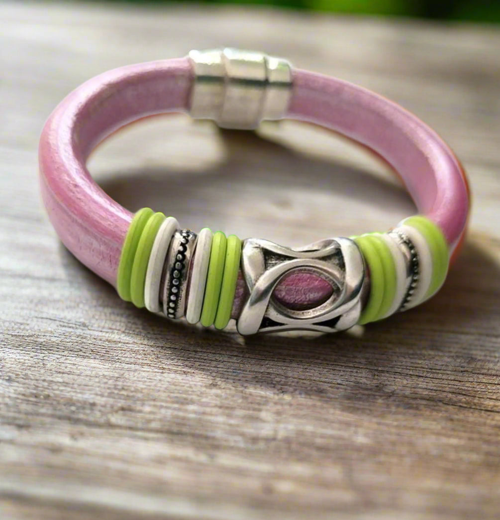 Pink and Green Lantern - Sankofa